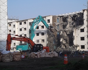 公営住宅（下野幌I団地2・4～7号棟）解体工事